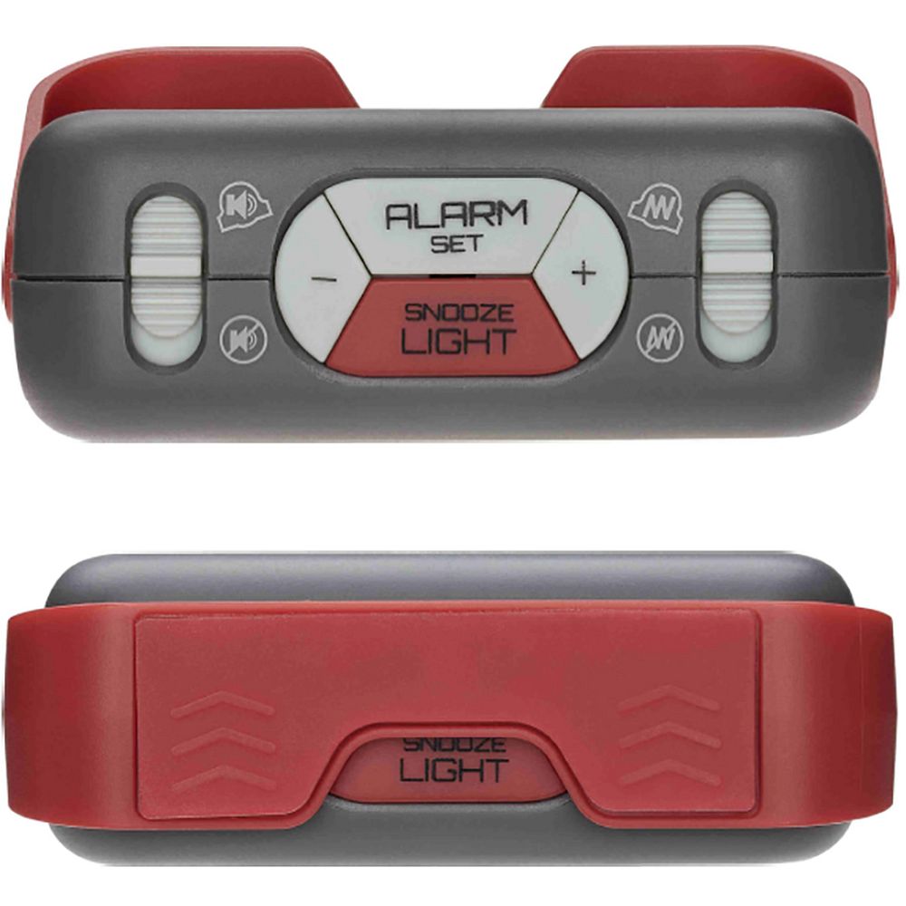 Réveil digital vibrant et/ou sonore en format compact pour voyage